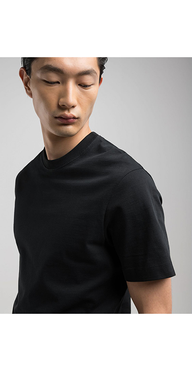 リラックスフィット ヘビーコットンジャージーTシャツ 詳細画像